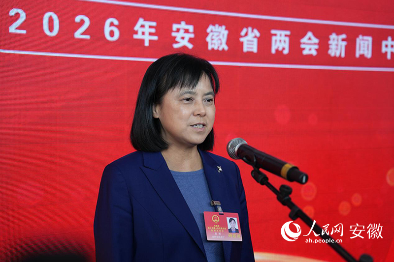 安徽省科技厅厅长赵明。人民网记者 苗子健摄