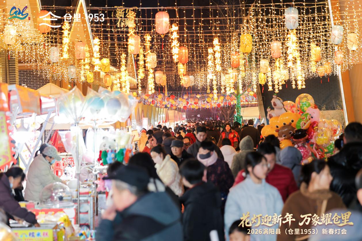 涡阳新春灯会。涡河文旅供图