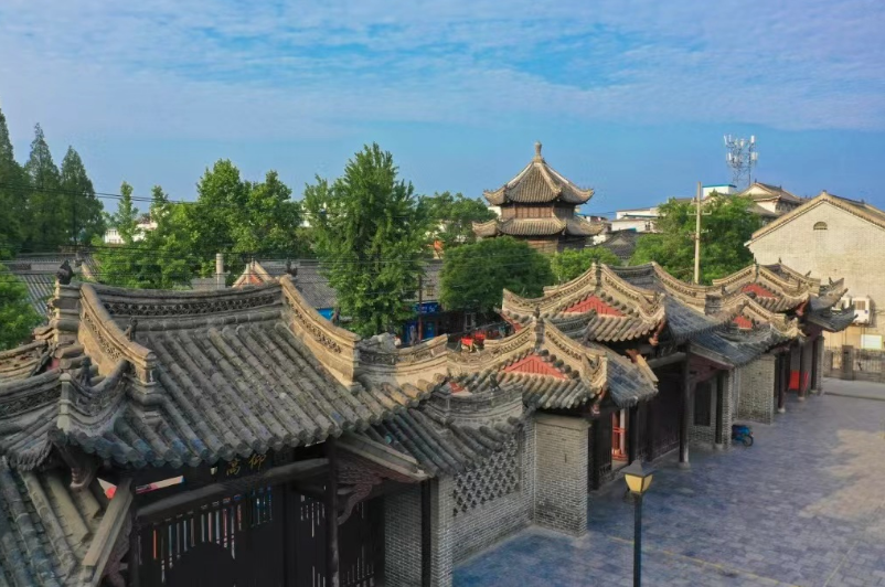 寿县寿州古城街区一角。王晓珂摄