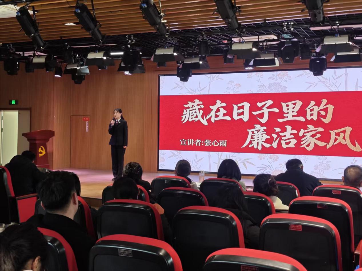 宣講大賽現場。