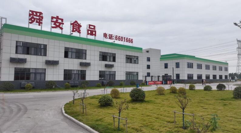 淮南市舜安食品有限公司。陳青春攝
