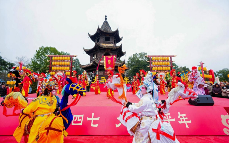 “火马太平年”民俗盛会。