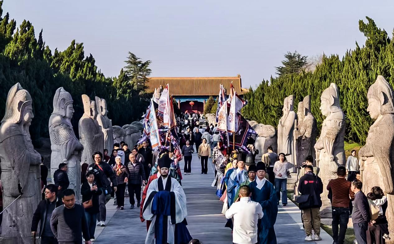 安徽凤阳：大明华章润中都 红韵绿韵映新春【5】