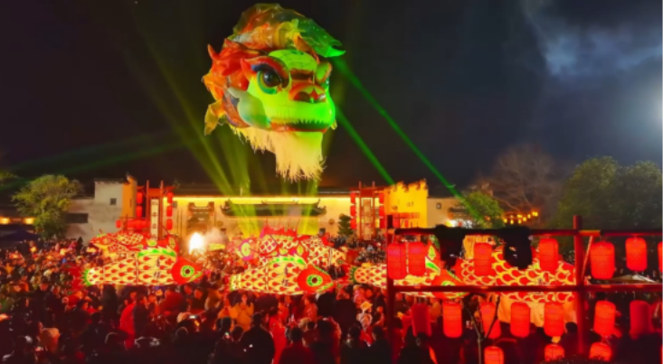 唐模景区“满池娇·独占鳌头”活动。