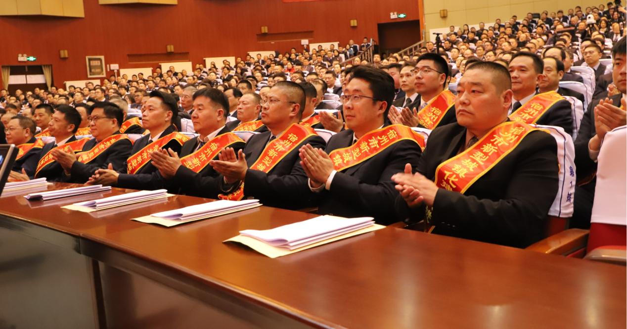 宿州市“新春第一会”。拂晓报社供图