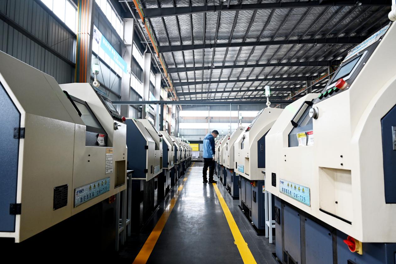 自动化生产线。杜刚摄