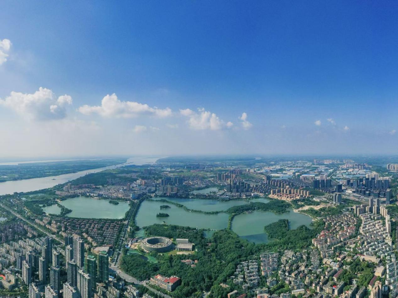 铜陵市城景。高凌君摄