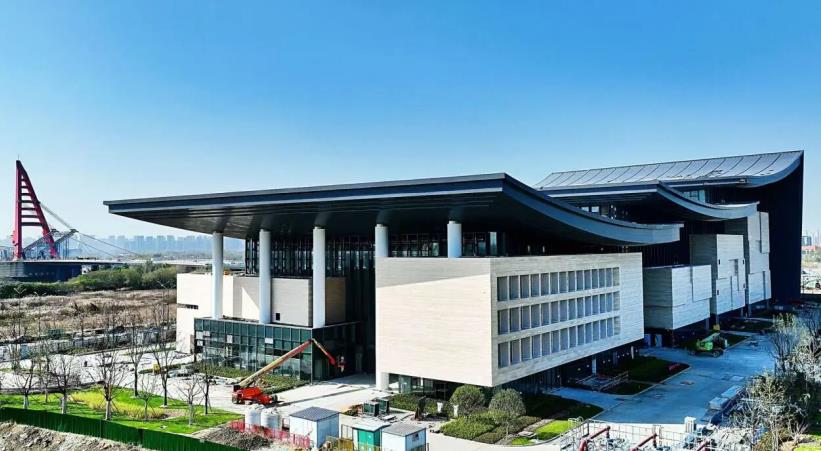 加快建設的城市新地標合肥市博物館。