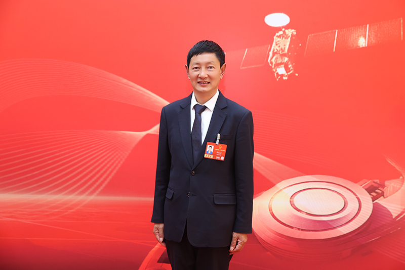 全國人大代表葉紅義在全國兩會現場。受訪者供圖