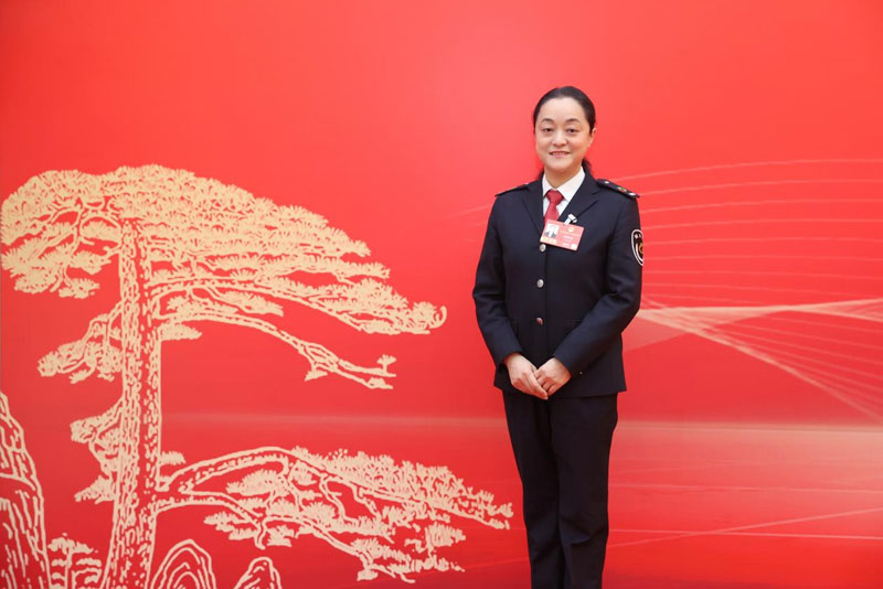 全國人大代表楊苗苗。受訪者供圖