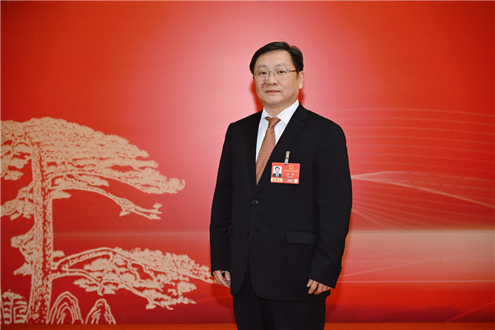 全國人大代表、滁州市委書記吳勁。受訪者供圖