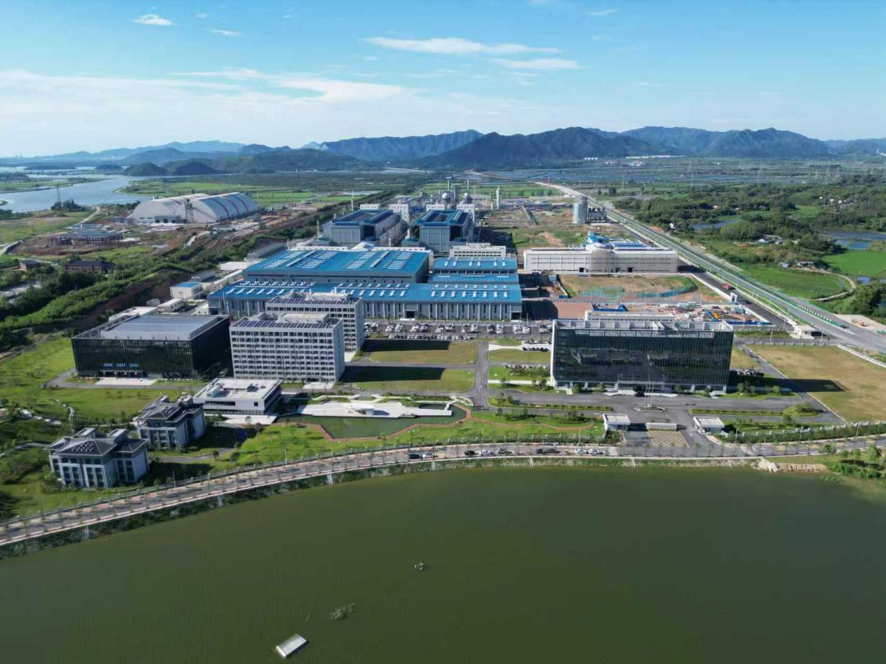 青陽縣寶鎂童埠園區項目建設現場。安徽省自然資源廳供圖