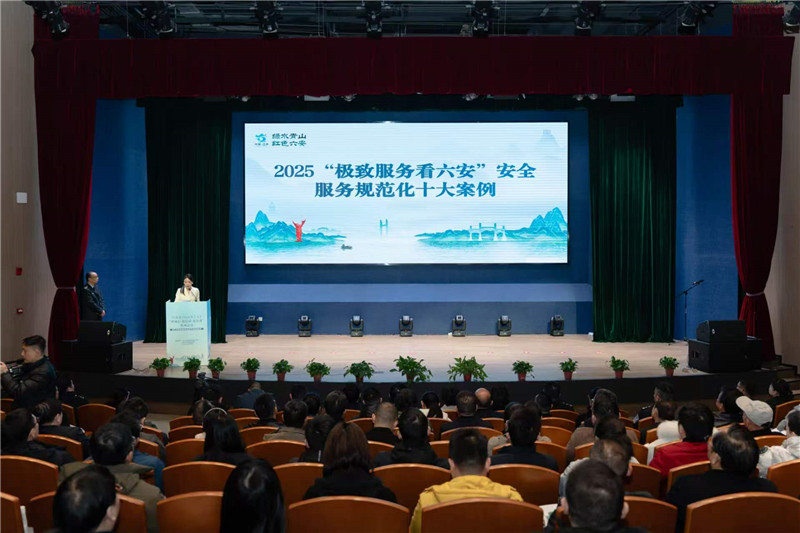 “極致服務看六安”安全服務規范化十大案例發布。