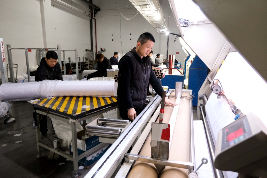 安徽五河:串起印染織鏈條 做強紡織產業集群【2】