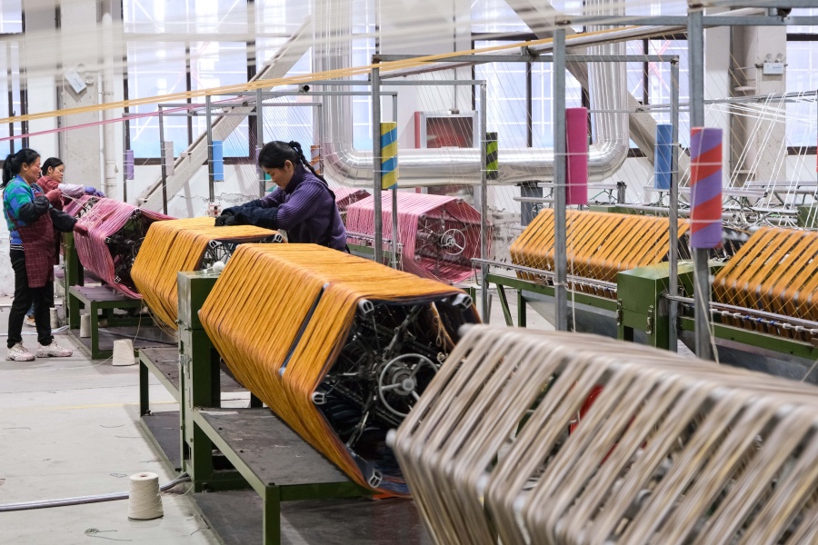 安徽五河：串起印染織鏈條 做強紡織產業集群【7】