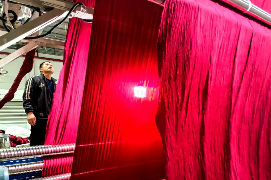 安徽五河：串起印染織鏈條 做強紡織產業集群【8】