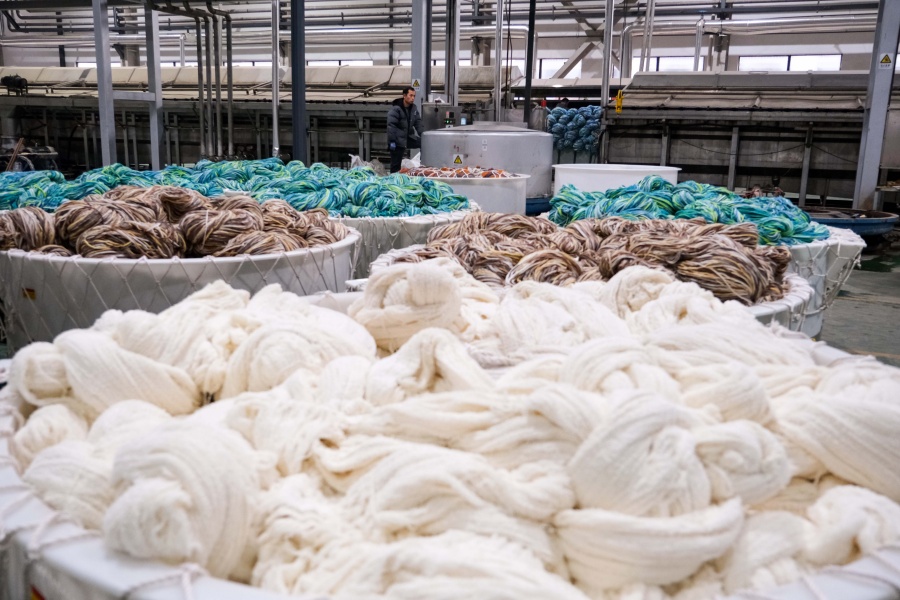 安徽五河：串起印染織鏈條 做強紡織產業集群【9】