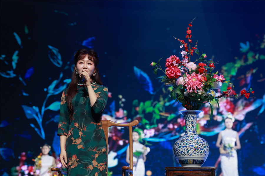 情景歌舞《西楼别序》。人民网记者 张俊摄