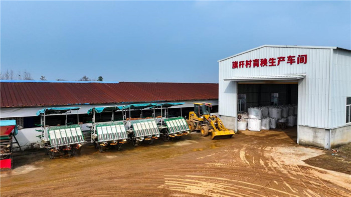 六安市金安春耕跑出“加速度” 。