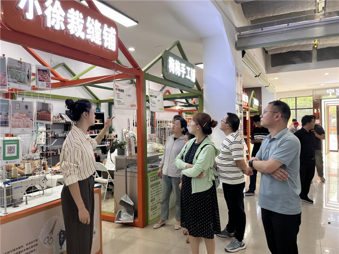 “宁家铺子”公共文化空间。长丰县委宣传部供图