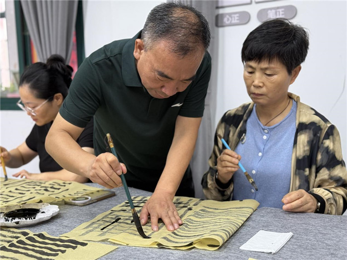 公共文化空间举办的各类公益培训。长丰县委宣传部供图