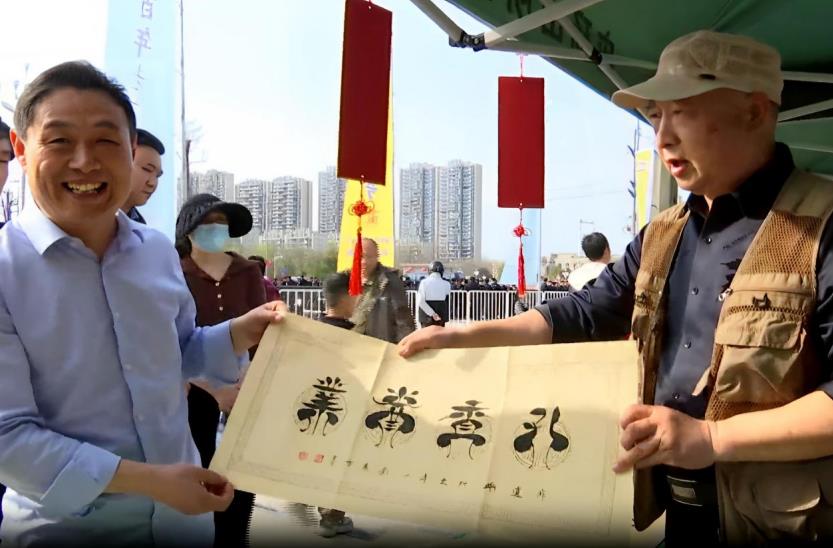 砀山非遗代表性项目蝌蚪文。