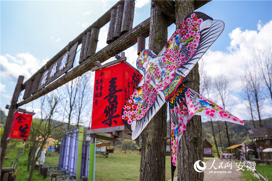 花林畈生态优美景色如画。人民网记者 苗子健摄