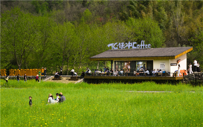 金寨县TC·铁冲Coffee。金寨县文旅体局供图
