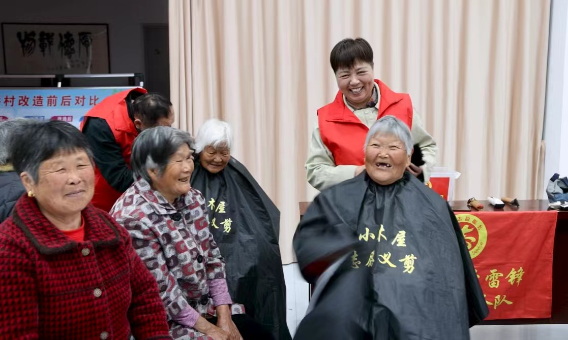 活動現場。