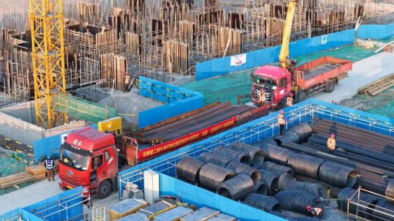 建工商贸物流保障中国建造（安徽）互联网平台物资供应。