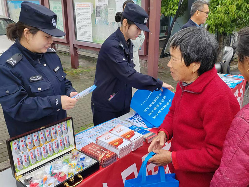 宣传活动现场。