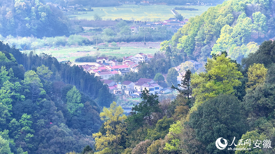 皖南山水美如画。人民网 郭昊摄