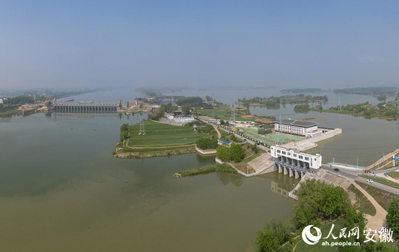 安徽省沿淮行蓄洪区等其他洼地治理工程-沿涡等3片洼地沿涡洼地治理。人民网记者 张俊摄