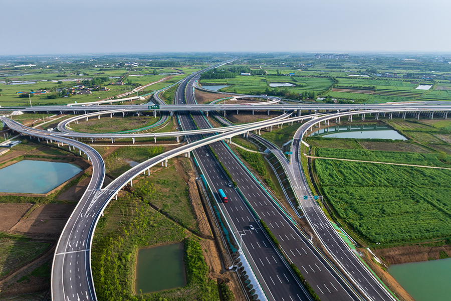 合徐南高速改擴建項目正式建成通車