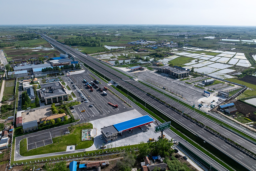 合徐南高速改扩建项目正式建成通车