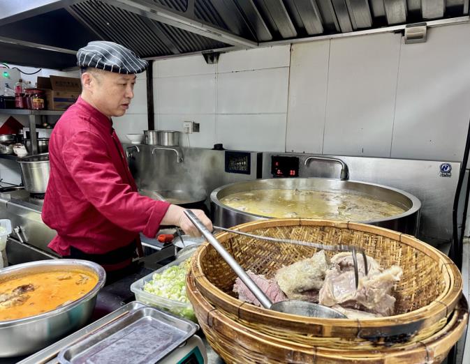 牛肉湯。