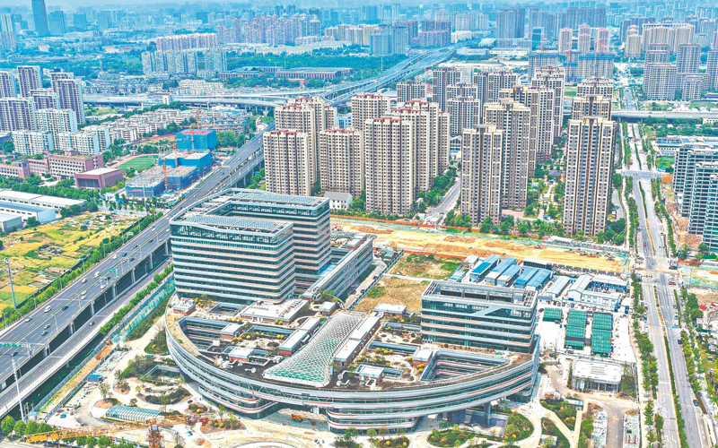 合肥市兒童醫院新區亮相