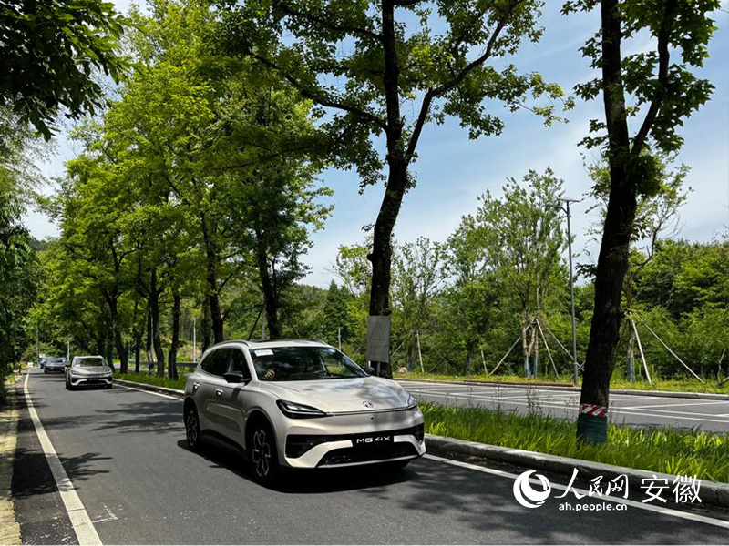 车辆在榔苏路上行驶。人民网记者 胡雨松摄