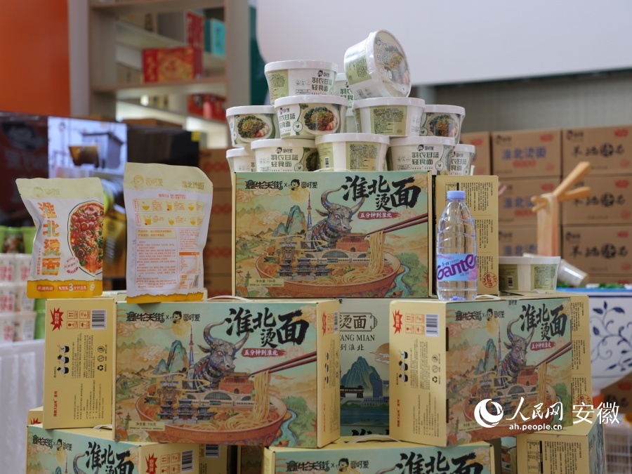 淮北烫面。人民网记者 王晓飞摄