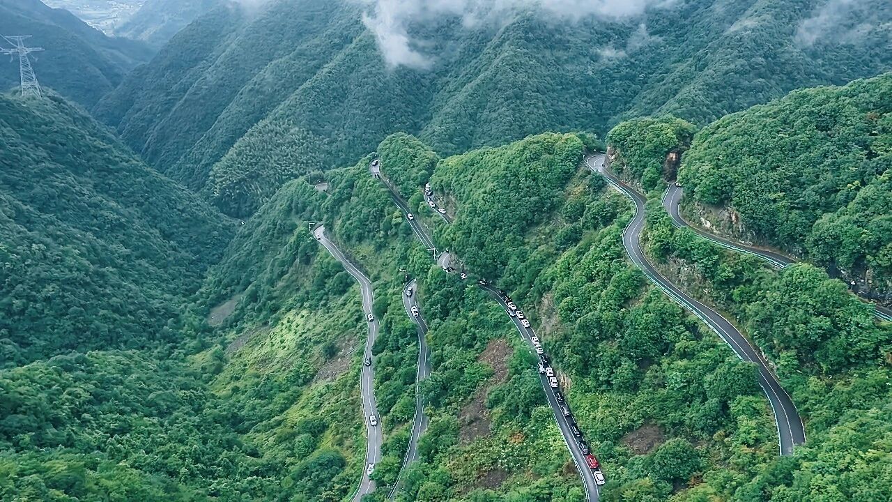 皖南川藏线。宣城市委宣传部供图