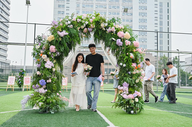 集體婚禮現場。