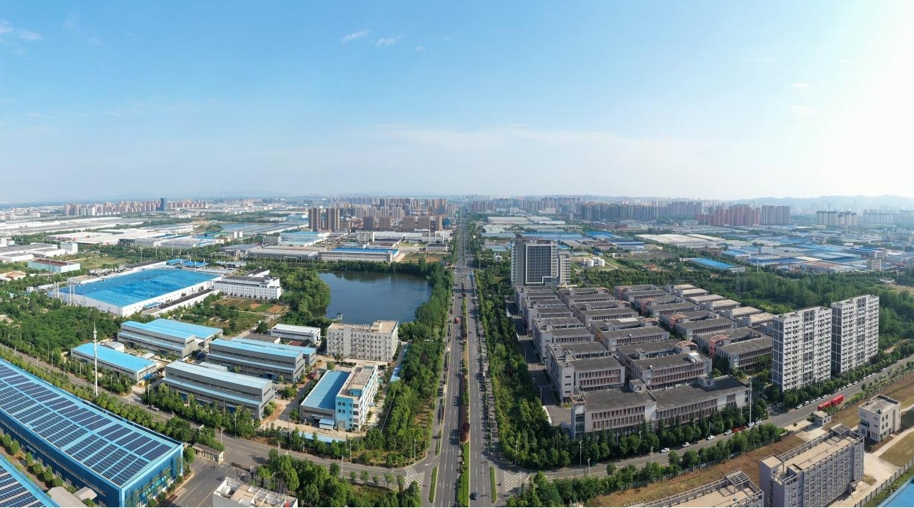 俯瞰滁州经开区。滁州经开区管委会供图