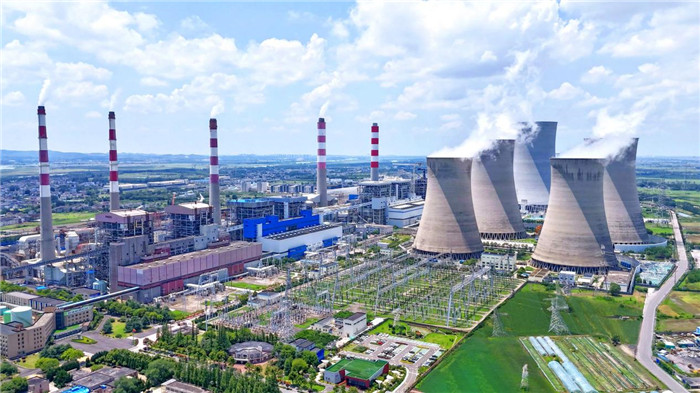 已投產的平圩電廠四期。