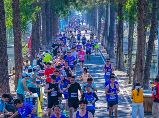 包河全運匯健康跑暨合肥馬拉鬆系列活動舉行