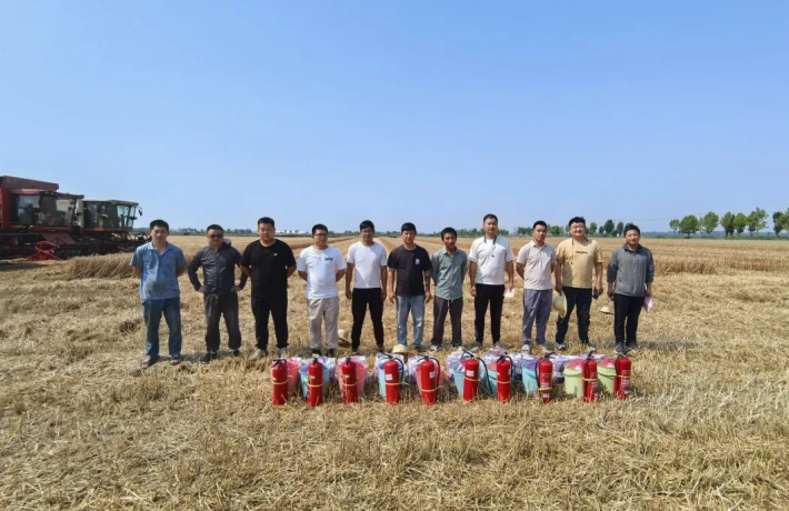 懷遠縣舉辦小麥機收減損技能大比武