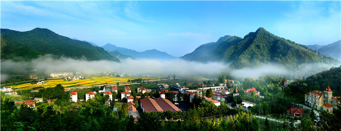 東黃山旅游度假區風光圖。黃山區委宣傳部提供