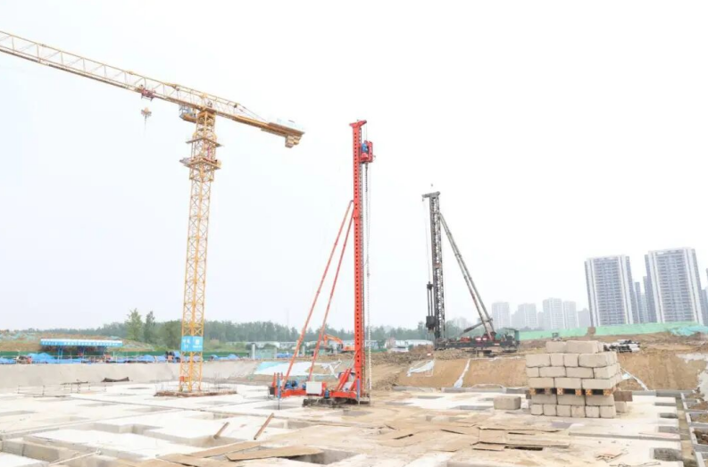 建设中的半语美妆工具生产基地