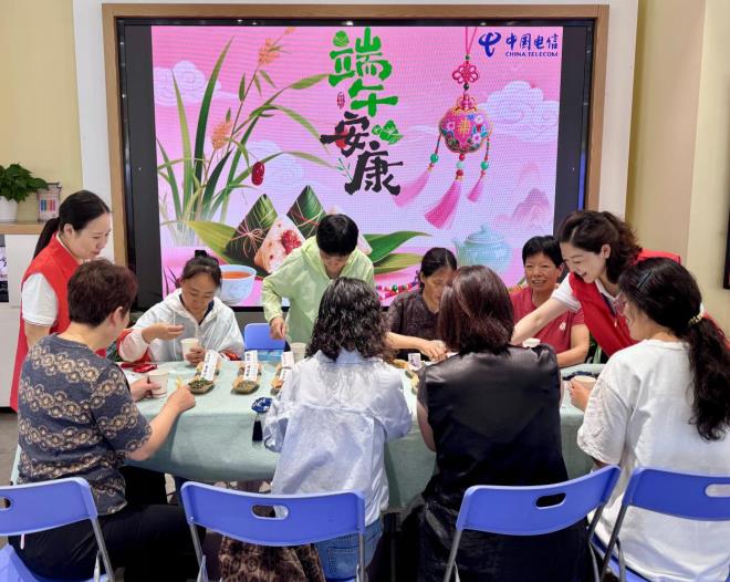 黄山新安北路厅爱心翼站。安徽电信供图
