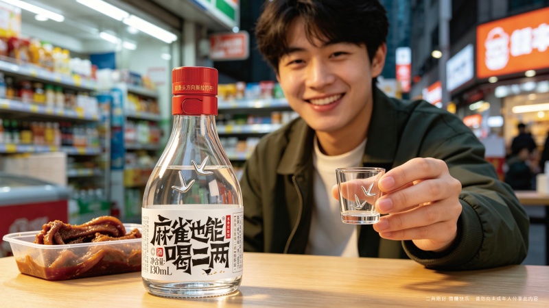 口子窖《麻雀也能喝二两》。