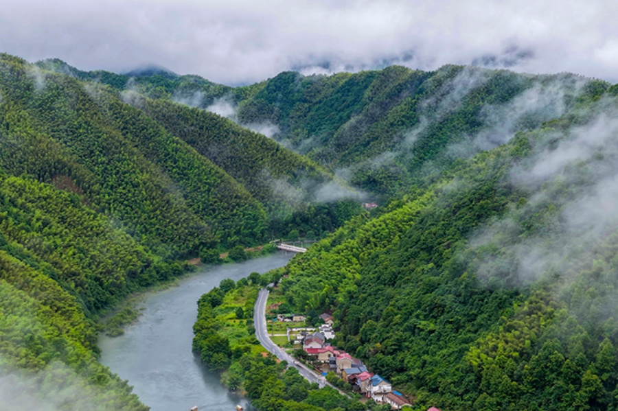 宁国：云雾绕山峦 泛舟入画间【2】